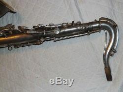 1921 Conn New Wonder I Tenor Sax/Saxophone, Original Silver, Recent Pads Complete