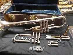 1937 Benge Chicago #558 Case & Mouthpiece. Legendary Horn Extremely Rare Find