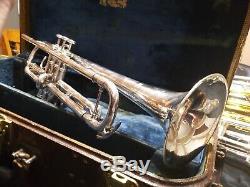 1937 Benge Chicago #558 with case. Legendary Horn Extremely Rare Find
