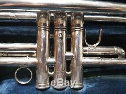 1937 Benge Chicago #558 with case. Legendary Horn Extremely Rare Find