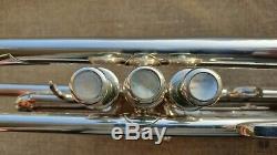 1957 E. Benge BURBANK Resno Tempered Bell, Calif. USA GAMONBRASS trumpet