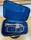 1960's British Besson Silver Plated Flugelhorn Serial #308975 + 2 Mouthpieces