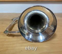 1960's British Besson Silver Plated Flugelhorn Serial #308975 + 2 Mouthpieces