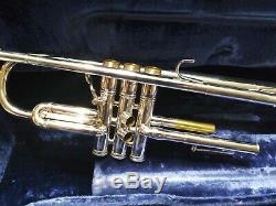 1975 Benge 5X #16632 with Case & 3 Mouthpieces Great Horn 1st Trigger