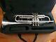 1995 Silver Plated Bach Stradivarius Professional 37 Ml Trumpet With Case