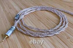 7n Occ Cryogenic Copper + Silver Plated Cable For Final Audio D8000 Pro Trs Trrs