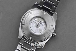 ARAGON Tungsten Bezel Swiss Automatic Watch Sapphire Crystal 43mm Purple Dial