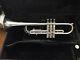 Awesome Player M Ferguson Holton St302 Trumpet Silver Lbore Orig Case Bach Mpc