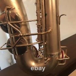Alto Saxophone Martin Recording King Fully Restored /custom Pads Silver Plate