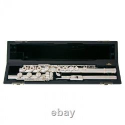 Altus 1107 ERB Flute B-Foot Open-Keys E-Mechanism. 958 Britannia Silver