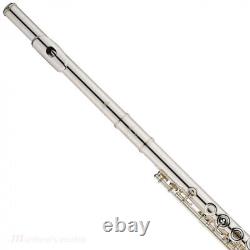 Altus 1107 ERB Flute B-Foot Open-Keys E-Mechanism. 958 Britannia Silver