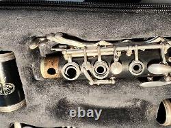 Amati Professional Bb Boehm system Clarinet with Silver-Plated Keys