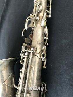 Antique Francois Sudre (Paris) Halari Alto Saxophone (1870-1900) with case