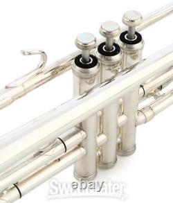 B&S 3143 Challenger II Professional Bb Trumpet 43 Bell Silver Plated