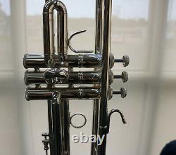 BACH STRADIVARIUS Silver 180S37 Bb TRUMPET New Beautiful Horn