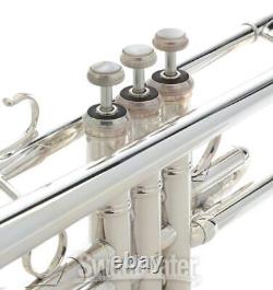 Bach 170S43GYR Professional Bb Trumpet Reverse Leadpipe 43 Bell Silver