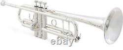 Bach 180 Stradivarius Professional Bb Trumpet Silver-Plated with 43 Bell