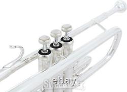Bach 180 Stradivarius Professional Bb Trumpet Silver-Plated with 43 Bell