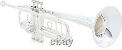 Bach 190 Stradivarius Professional Bb Trumpet Silver-Plated (BA190S37d2)