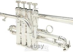 Bach Artisan AP190S Professional Bb/A 4-valve Stradivarius Piccolo Trumpet