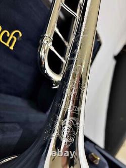 Bach Artisan Stradivarius AB190S Silver Plated Pro Trumpet Ready To Ship