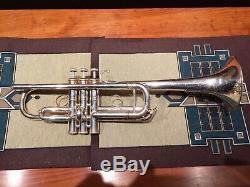 Bach C trumpet New York 67, Large Bore 229, Silver #7352