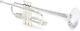 Bach C180 Stradivarius Professional C Trumpet With Chicago Bell Silver-plated