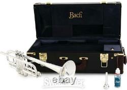 Bach C190 Stradivarius Professional C Trumpet Silver-plated with 229 Bell