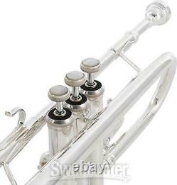 Bach C190 Stradivarius Professional C Trumpet Silver-plated with 229 Bell