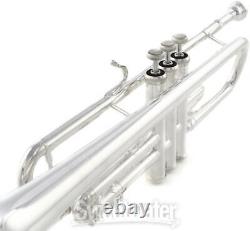 Bach LR180 Stradivarius Professional Bb Trumpet Silver-Plated with 72 Bell and