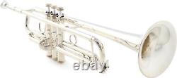 Bach LR180 Stradivarius Professional Bb Trumpet with 43 Bell and Reversed Lead