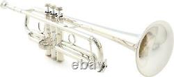 Bach LR180 Stradivarius Professional Bb Trumpet with 43 Bell and Reversed Lead