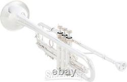 Bach LR190 Stradivarius Professional Bb Trumpet Silver-Plated with 43 Bronze