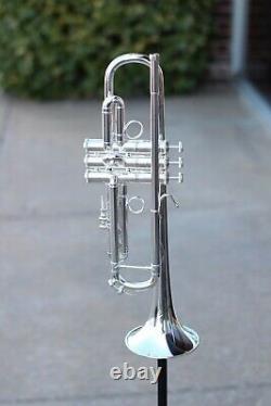 Bach LT180S77 Stradivarius New York #7 Bb Trumpet in Silver Demo Discount