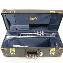 Bach Model 180S37 Stradivarius Bb Trumpet in Silver Plate MINT CONDITION