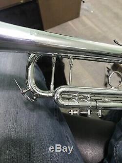 Bach Model 37 Stradivarius Bb Trumpet in Silver Plate MINT CONDITION