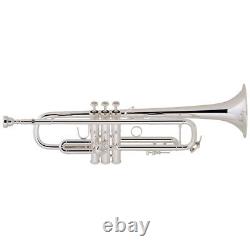 Bach Model LR180S37 Stradivarius Bb Trumpet in Silver Plate BRAND NEW