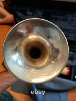 Bach Stradivarius 180S37 Bb ML Silver Trumpet For Sale! Lots Of Extras