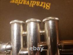Bach Stradivarius 180S37 Silver Bb Trumpet-Chem Cleaned, Serviced, Nice