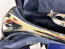 Bach Stradivarius 180S37G Gold Bell Silver Plated Trumpet READY TO SHIP