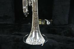 Bach Stradivarius Artisan AB190S Silver Plated Trumpet Bb & New 3517C Mouthpiece
