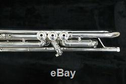 Bach Stradivarius Artisan AB190S Silver Plated Trumpet Bb & New 3517C Mouthpiece