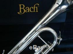Bach Stradivarius LR180S43, ROUNDED TUNING SLIDE, case, GAMONBRASS trumpet