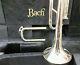 Bach Stradivarius Lt190s1b Vintage Design Silver Trumpet Lightweight Bell Outfit