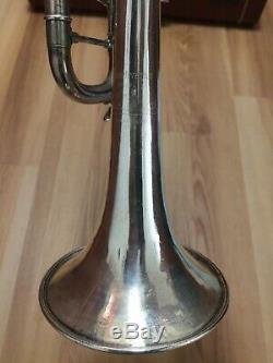 Bach Stradivarius Model 37 Bb Trumpet Silver Plated