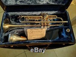 Bach Stradivarius Model 37 ML Silver Plated Trumpet with Bach Case Circa 1979