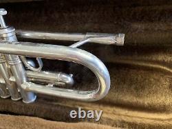 Bach Stradivarius Model 43 Silver Bb Trumpet With Extras. 1986. Just Serviced
