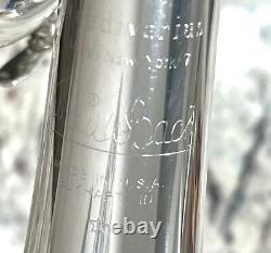 Bach Stradivarius New York Model #7 Trumpet in Silver, LT180S77, BRAND NEW