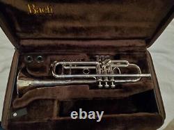 Bach Stradivarius Professional Bb Trumpet 43 w BACH Case Excellent Condition