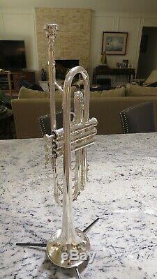 Bach Stradivarius Silver Bb Trumpet Model 37 Heavy Silver Vintage Professional